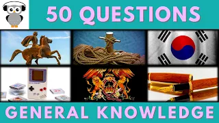 General Knowledge Quiz Trivia #116 | Alexander The Great, Korean Flag, Game Boy, Ink Pen, Boat Dock