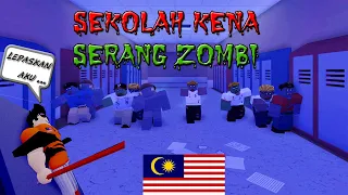 Sekolah Kena Serang Zombi !!! [Field Trip Z] Roblox #Malaysia