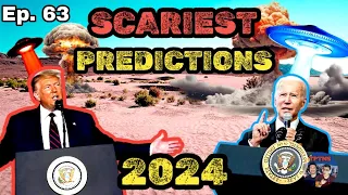 OUR FUTURE! US Election, WW3, UFOs and MORE! 2024 Predictions! | TPTNS Ep. 63