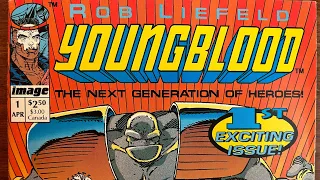 YOUNGBLOOD! Image comics first book.  How does Liefeld do?  Bout the same really..