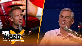 Joel Klatt talks College Football Playoff rankings, Jim Harbaugh vs. Top 25 teams I NCAA I THE HERD