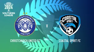 Christchurch United FC v Coastal Spirit FC | Southern League 2024