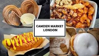 TASTING FOOD AT CAMDEN MARKET! | (LONDON STREET FOOD TOUR)