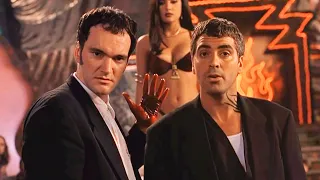 Two Violent Bank Robber Brothers Descend To Hell In Steamy Vampire Bar | Movie Recaps