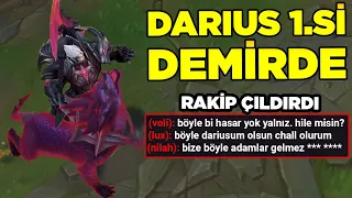 RAHATLATICI VİDEO TADINDA! DARIUS 1.Sİ DEMİR'DE OYNARSA NE OLUR? League of legends