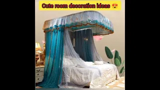 bedroom decoration ideas 😍💡🤩#bedroomdecor