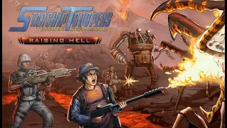 Полное прохождение Starship Troopers: Terran Command - Raising Hell DLC ► ЗБТ (без комментариев)