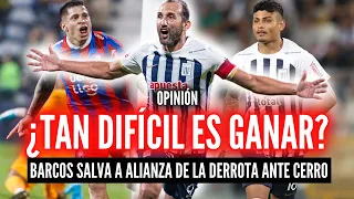 ALIANZA LIMA 1-1 CERRO PORTEÑO 🏆 BARCOS Y UN MILAGROSO GOL 🔥 DE SANTIS Y COSTA NO MEJORAN