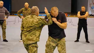 Szkolenie z Bojowego Systemu Walki Kontaktowej COMBAT 56 w Ciechanowie