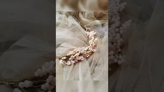 Bridal headband wedding accessories💖#shorts#viral#trending#beautiful#ytshorts#youtubeshorts