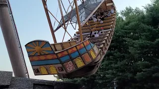 태준이가 간다 콜럼버스 대탐험 바이킹 타기. Riding a viking at Everland