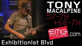 Tony MacAlpine performs "Exhibitionist Blvd" live on EMGtv