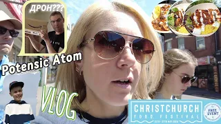 25.05.2024🔥//VLOG//✈️Распаковка дрона POTENSIC ATOM COMBO 4K GPS Drone . Christchurch food FESTIVAL🥕