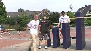 World Record: Largest Toppling Domino Build up