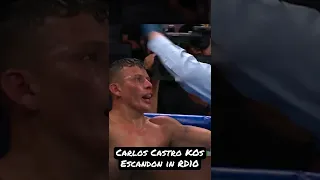 Carlos Castro KOs Escandon in RD10