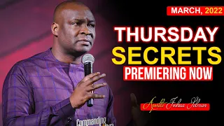 THURSDAY SECRETS, 31st March 2022 | Apostle Joshua Selman | Commanding your morning.