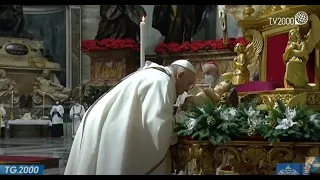 Vaticano, le celebrazioni per il Natale presiedute da Papa Francesco