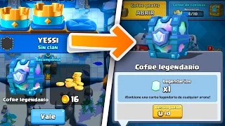 ¡¡DESCUBRE CUANDO TE TOCA TU COFRE LEGENDARIO, SUPERMAGICO, ÉPICO, ETC.!! | CLASH ROYALE