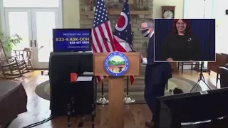 State of Ohio Governor DeWine full news conference addressing coronavirus in Ohio 02/22/2021