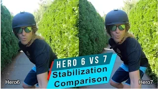 GoPro Hero 7 HyperSmooth vs Hero 6 Stabilization Comparison - GoPro Tip #618 | MicBergsma