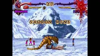 Sauron's Chicken Foot - Puffnplay Primal Rage - Sega 32x