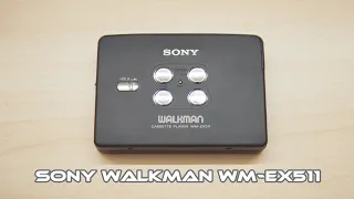 SONY WALKMAN CASSETTE PLAYER WM-EX511 IN 2021