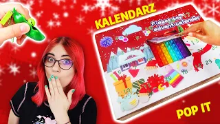 Kalendarz Adwentowy z FIDGET TOYS POP IT 😍