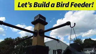 Let's Build a Bird Feeding Station (Please check the description regarding HPAI and bird feeders!)
