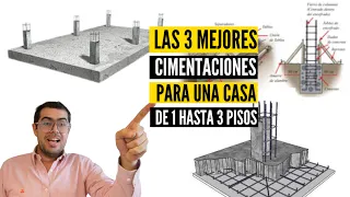 Como elegir la CIMENTACION para una CASA de  hasta 3 pisos! 🏠🏠🏠