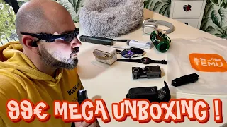 TEMU - Mega Unboxing 99€  Tech Gear, Gadgets, Tools, and More