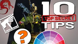 10 ❗TOP SECRET❗ things that leveled up my Miniature Painting. Can they improve yours?