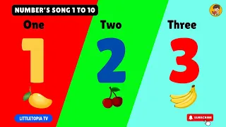 🌟 Ultimate Numbers Song for Kids! 🎶 Kids Learning Videos | Kids Videos @Littletopia TV