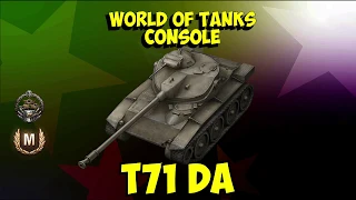 World of Tanks Console - T71 DA - Ace Tanker - Full HD 1080p - PS4 Pro / Wot Console