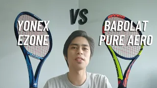 Yonex Ezone vs Babolat Pure Aero - Racket Comparison and Review