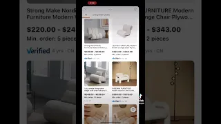 How to save on furniture with alibaba #furniture #nordicdesigns