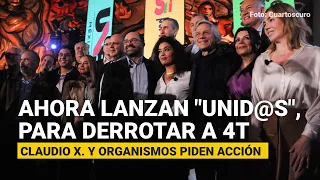 Claudio X. y organismos afines piden acción ciudadana para derrotar a la 4T en 2024