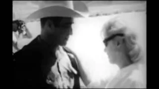Marilyn Monroe Rare Footage - With Montgomery Clift On Set Of The Misfits
