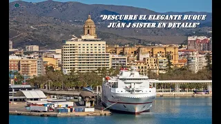 Salida del ferry Juan J Sister desde Málaga a Melilla