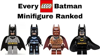 Every LEGO Batman Minifigure Ranked