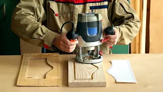 4K Фрезерование паза по шаблону для фасада выдвижного ящика, milling groove for a drawer front