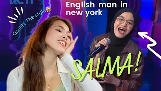 REAKSI-Salma Salsabila - English Man In New York (Sting) | Eliminasi 3 | Indonesian Idol 2023