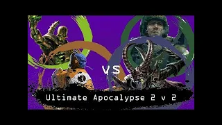 Dawn of War  Ultimate Apocalypse 2 v 2 Imperial Guard, Dark Eldar vs Tau, Necrons