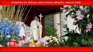 09 de abril de 2023, Domingo de Páscoa, Santa Missa, Bênção "Urbi et Orbi" | Papa Francisco