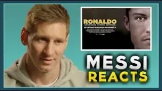 Lionel Messi react to the Cristiano Ronaldo Movie Trailer-PFC Studio