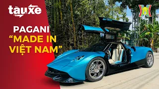 Bất ngờ với Siêu xe Pagani Huayra được chế tạo thủ công của Việt Nam | Tàu và xe