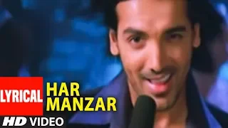 Har Manzar Lyrical Video Song Baabul | Amitabh Bachchan, John Abraham, Rani Mukerji