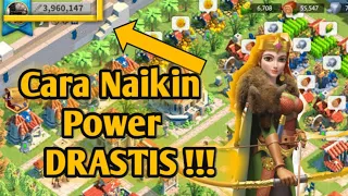 CARA NAIKIN POWER  DRASTIS  - RISE OF KINGDOMS
