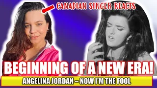 NEW ANGELINA JORDAN REACTION - NOW I'M THE FOOL | New Music Reaction Videos #reactionvideo