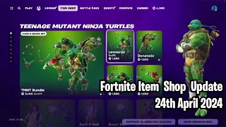 🐢 Fortnite Item Shop Update: April 24, 2024! Cozy Chomps, Ninja Turtles, Velocity, and More! 💎