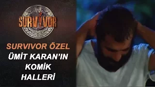 Ümit Karan'ın Araba Yarışmasındaki Komik Halleri | Survivor Özel